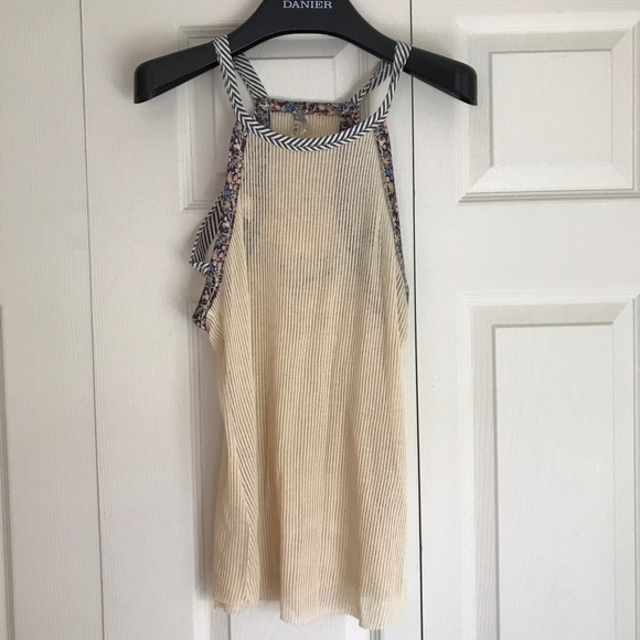 BOGO NWOT BKE floral tank top - Picture 1 of 6